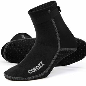 Diving 3mm Neoprene Beach Water Socks-Anti Slip for Snorkel Swim Youth Men Women